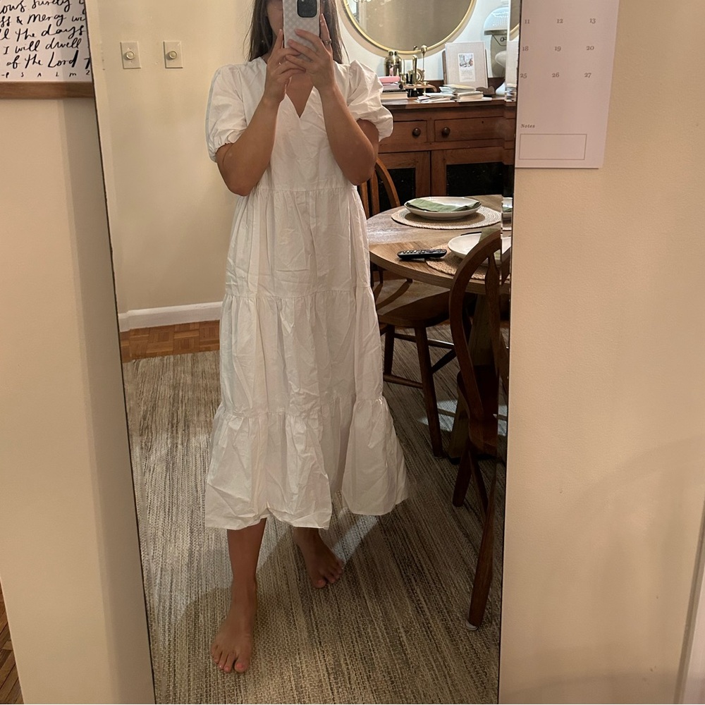 NWT Sugarlips V-Neck, Puff Sleeve Dress. Purchased from Avara Boutique